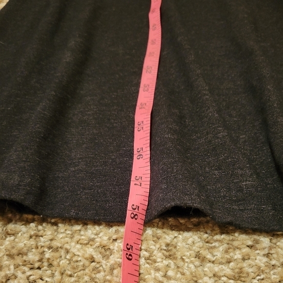 SUNDRY Ringer Maxi Dress Racerback Tank Jersey Knit Women's Size 2 = Medium - Picture 12 of 13